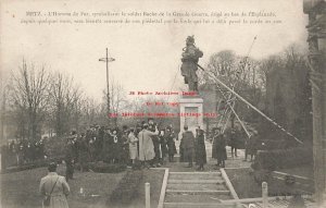 France, Metz, Boche Soldier Monument, Bergeret No 54