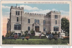 Wisconsin Watertown Gymnasium Building Northwestern College 1916
