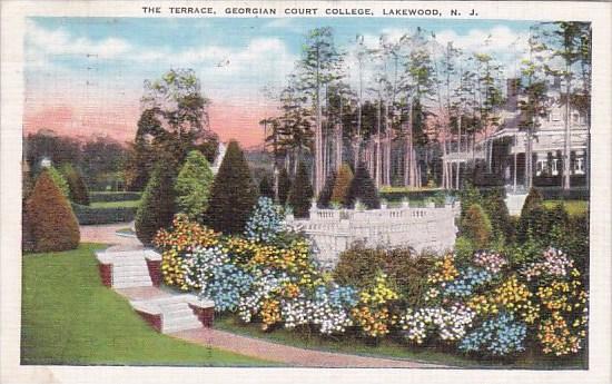 The Terrace Georgian Court College Lakewood New Jersey 1938