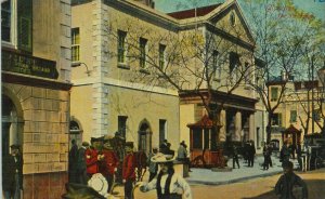 92344 - GIBRALTAR - VINTAGE   POSTCARD - THE EXCHANGE
