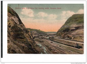 PANAMA, 1900-1910's; General View Of Culebra Cut, Looking South, Panama Canal