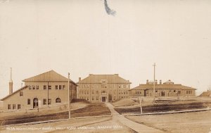 J76/ Moscow Idaho RPPC Postcard c1910 Assay Lab Morril Hall Building 394