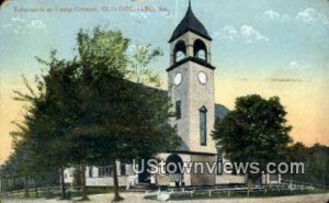 Tabernacle, Camp Ground in Old Orchard, Maine