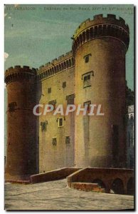 Old Postcard Tarascon Chateau of King Rene