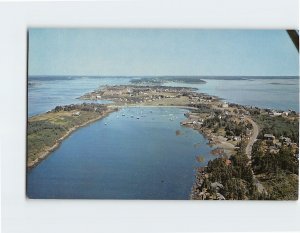 Postcard Mackerel Cove, Bailey Island, Harpswell, Maine