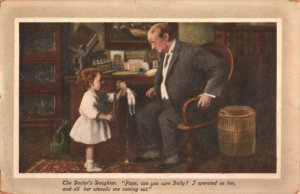 doll postcard: The Doctor's Daughter