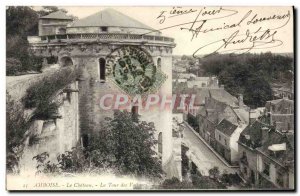 Old Postcard Amboise Chateau La Tour Des Cars