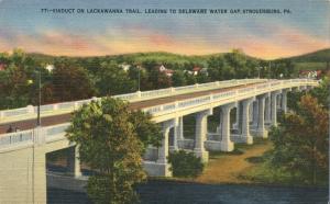 Lackawanna Trail Viaduct Bridge - Stroudsburg PA, Pennsylvania - Linen