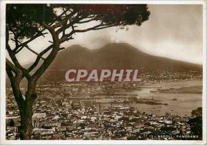 Modern Postcard Panorama Napoli