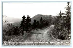 Brockway Mtn Drive Michigan MI Copper County Real Photo RPPC Postcard (BH4)