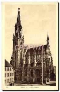 Old Postcard Thann La Cathedrale