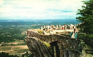 Vintage Postcard Lover's Leap Rock City Gardens Lookout Mountains Chattanooga TN