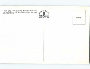 Unused Pre-1980 CHRISTIAN SCIENCE BENEVOLENT ASSOCIATION San Francisco CA A4148