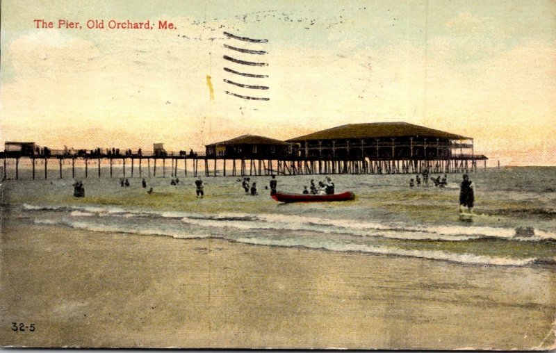 Maine Old Orchard The Pier 1912