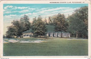 PETERBURG, Virginia, 1910s; Country Club