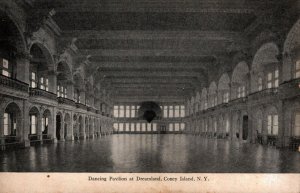 Dancing Pavilion at Dreamland  Coney Island  New York  Postcard  c1907