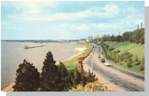 Classic Memphis, Tennessee/TN Postcard, Riverside Drive