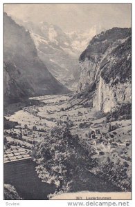 SWITZERLAND, 1900-1910´s; Lauterbrunnen