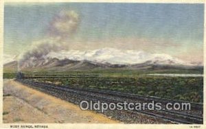 ruby Range, Nevada, NV USA Trains, Railroads Unused 