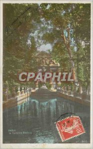 Old Postcard PARIS-the Medicis fountain