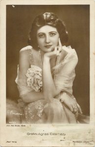 Film and stage stars history beauty actress princess Agnes Esterhazy