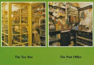 Toy Transport Bus Post Office Royal Mail Shop Eastbourne Sussex Rare Postcard