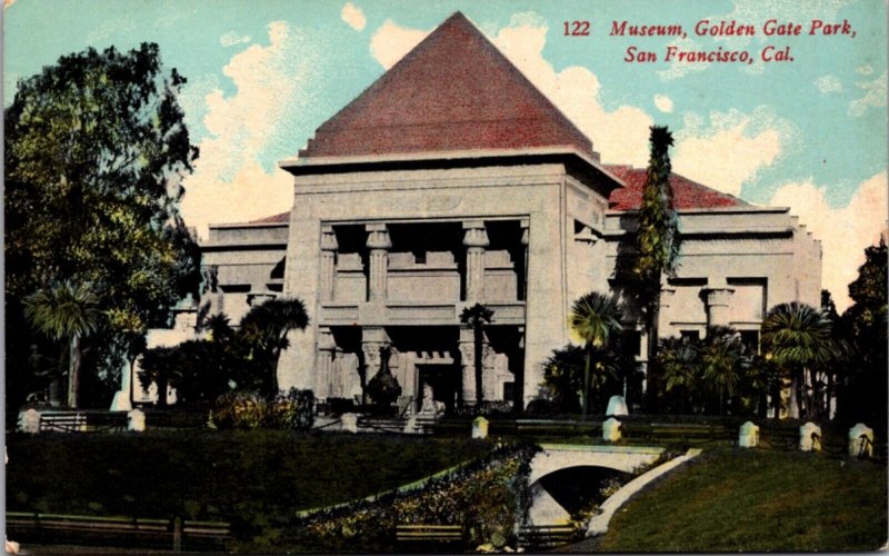 Postcard Museum, Golden Gate Park in San Francisco, California