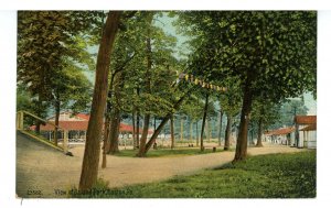 PA - Easton. Island Park, View Inside the Park ca 1908