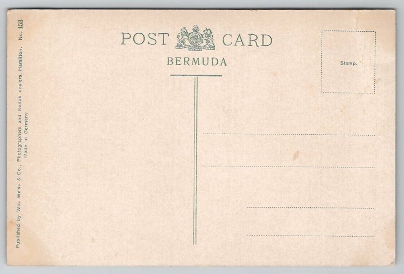 Bermuda Harrington Sound Postcard B46