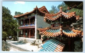 Arbor of Strolling in Scenery China Postcard