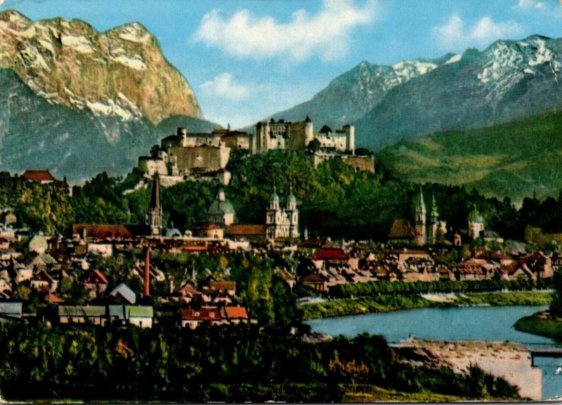 Austria Salzburg Gegen Pass Lueg 1962