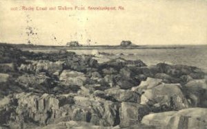 Rocky Coast & Walkers Point in Kennebunkport, Maine