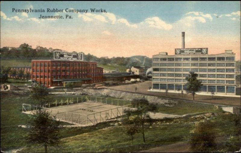 PA Rubber Co Factory c1910 Postcard United States Pennsylvania Other, Postcard