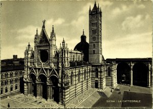 RPPC The Cathedral Siena Italy Real Photo Postcard