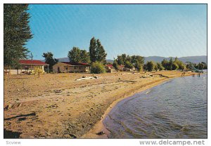 Water Slide, Beacon Beach Resort Motel, Lake Okanagan, Kelowna, British Colum...