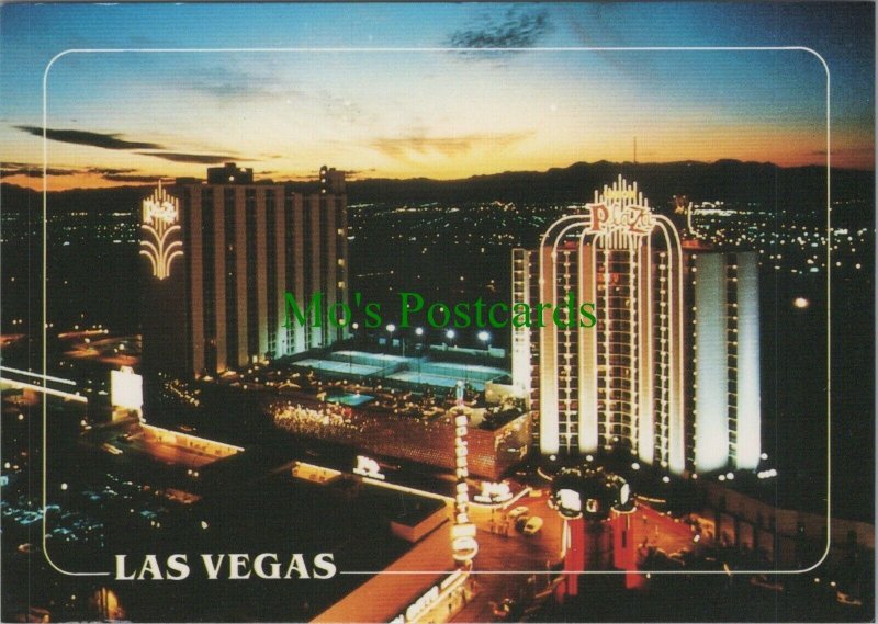 America Postcard - Union Plaza, Fremont Street, Las Vegas, Nevada  RR13758