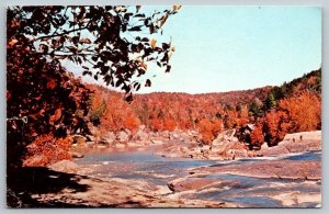 Cumberland Falls - Corbin - Kentucky - 1984 - Postcard