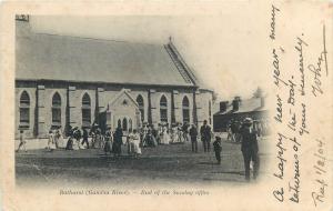 River Gambia BATHURST End of the Sunday office 1904