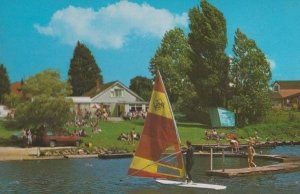 Wind Surfing Club at St Osyth Essex Postcard