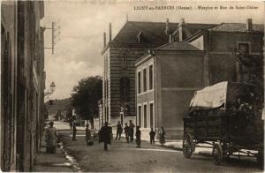 CPA Ligny en Barrois-Hospice et Rue de Saint Dizier (232419)