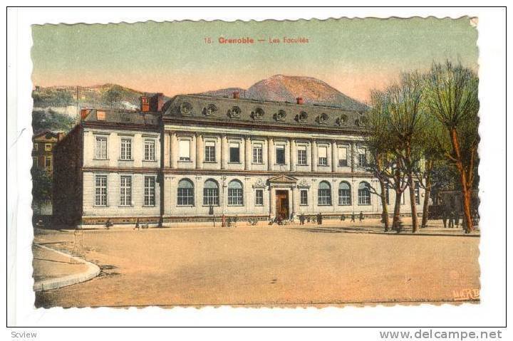 Grenoble, Les facultes,University of Grenoble Building, Rhone-Alpes, France, ...