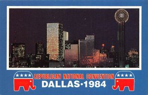 Republican national convention Dallas 1984 Political Unused 