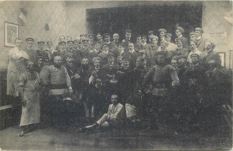 Studentika Academic Fencing School Students Heidelberg Germany Mensurtag 1907