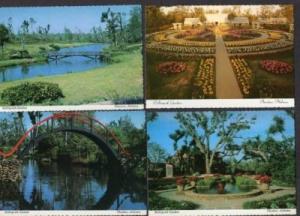 AL Lot 8 Bellingrath Gardens THEODORE ALABAMA Postcards