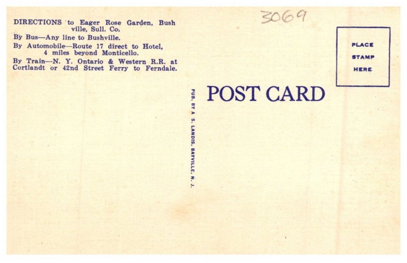 New York Bushville Eager Rose Garden