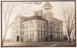 Wisconsin Beaver Dam High School 1912 Real Photo