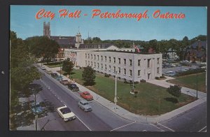 Canada Ontario PETERBOROUGH new City Hall built in 1951 Photo by Parks ~ Chrome