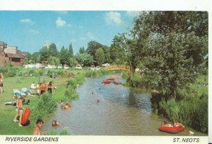 Cambridgeshire Postcard - St Neots, Riverside Gardens Ref 12239A