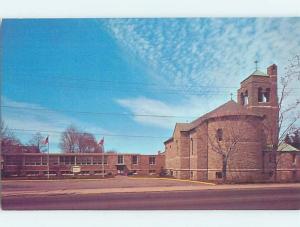 Unused Pre-1980 CHURCH SCENE Pawtucket Rhode Island RI A6343