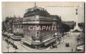 Postcard Old Bordeaux XXX Course July